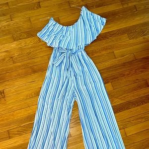 One shoulder one piece jumper